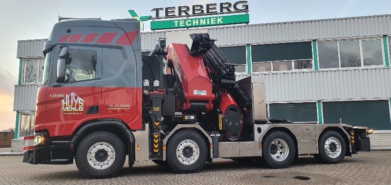 Aflevering Palfinger PK 165.002 TEC7